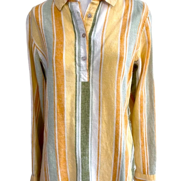 Croft & Barrow Tunic Long Sleeves High Low Blouse Size Small - Picture 4 of 8